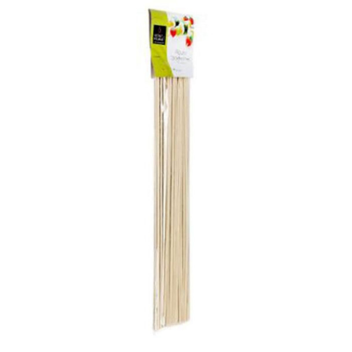 FIVE Lot de 100 Piques à Brochette  Bambou  36cm Naturel