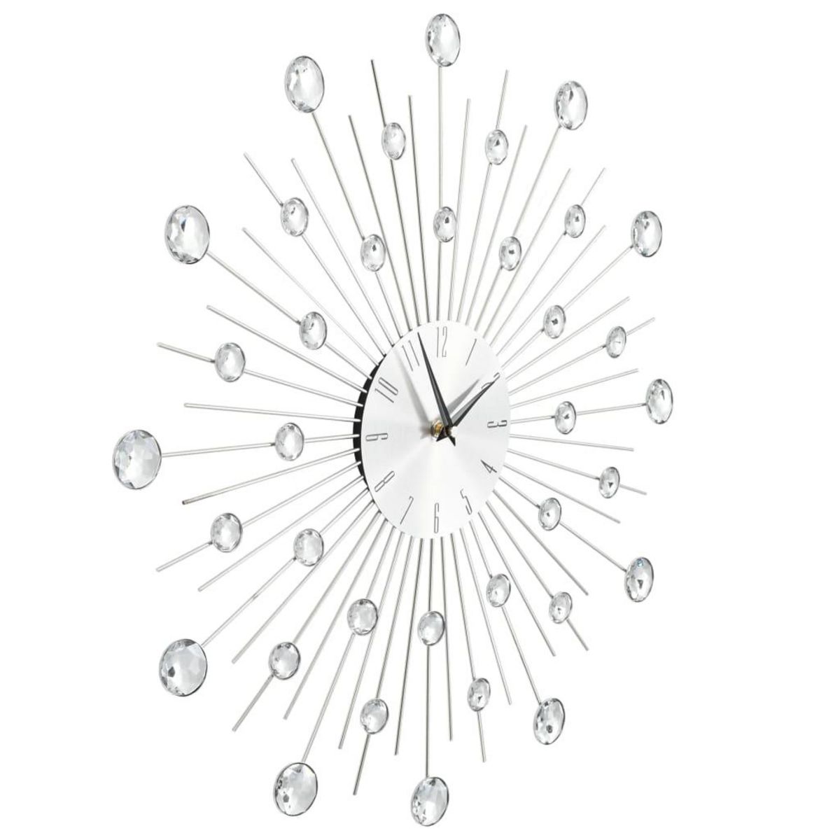 VIDAXL Horloge murale avec mouvement a quartz Design moderne 50 cm