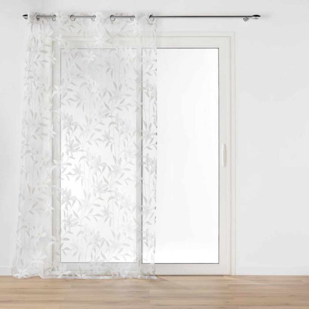 Paris Prix Rideau Voilage à Œillets  Dolia  140x240cm Blanc