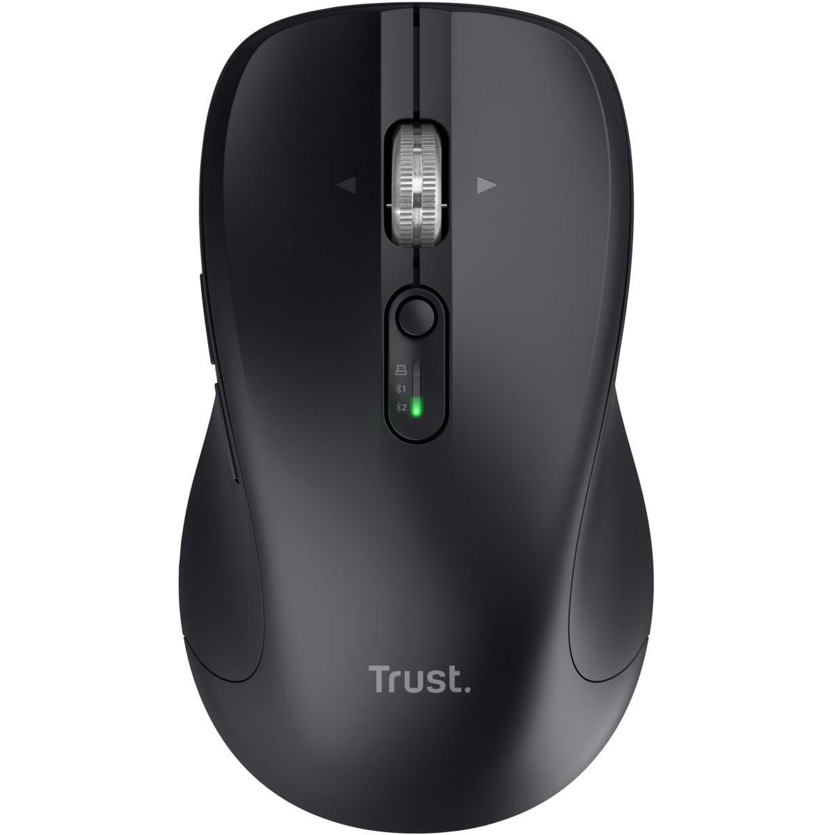 Trust Souris sans fil FERRO HyperWheel Noire