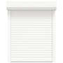 Voir la diapositive 4 : VIDAXL Volet roulant aluminium 80x100 cm blanc