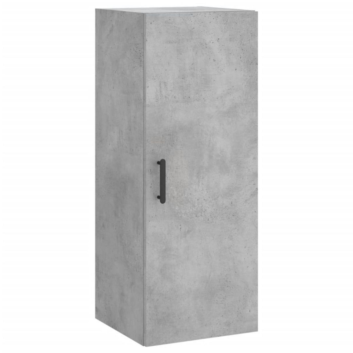 VIDAXL Armoire murale gris beton 34,5x34x90 cm
