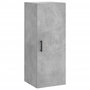 Voir la diapositive 2 : VIDAXL Armoire murale gris beton 34,5x34x90 cm