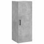 Voir la diapositive 2 : VIDAXL Armoire murale gris beton 34,5x34x90 cm