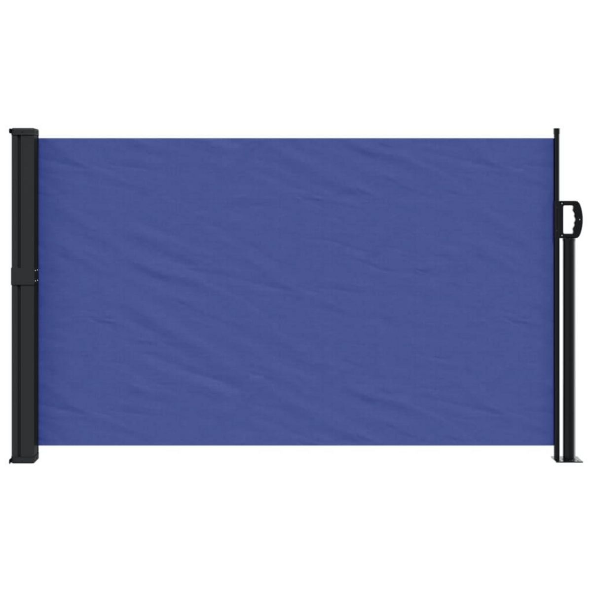 VIDAXL Auvent lateral retractable bleu 120x500 cm