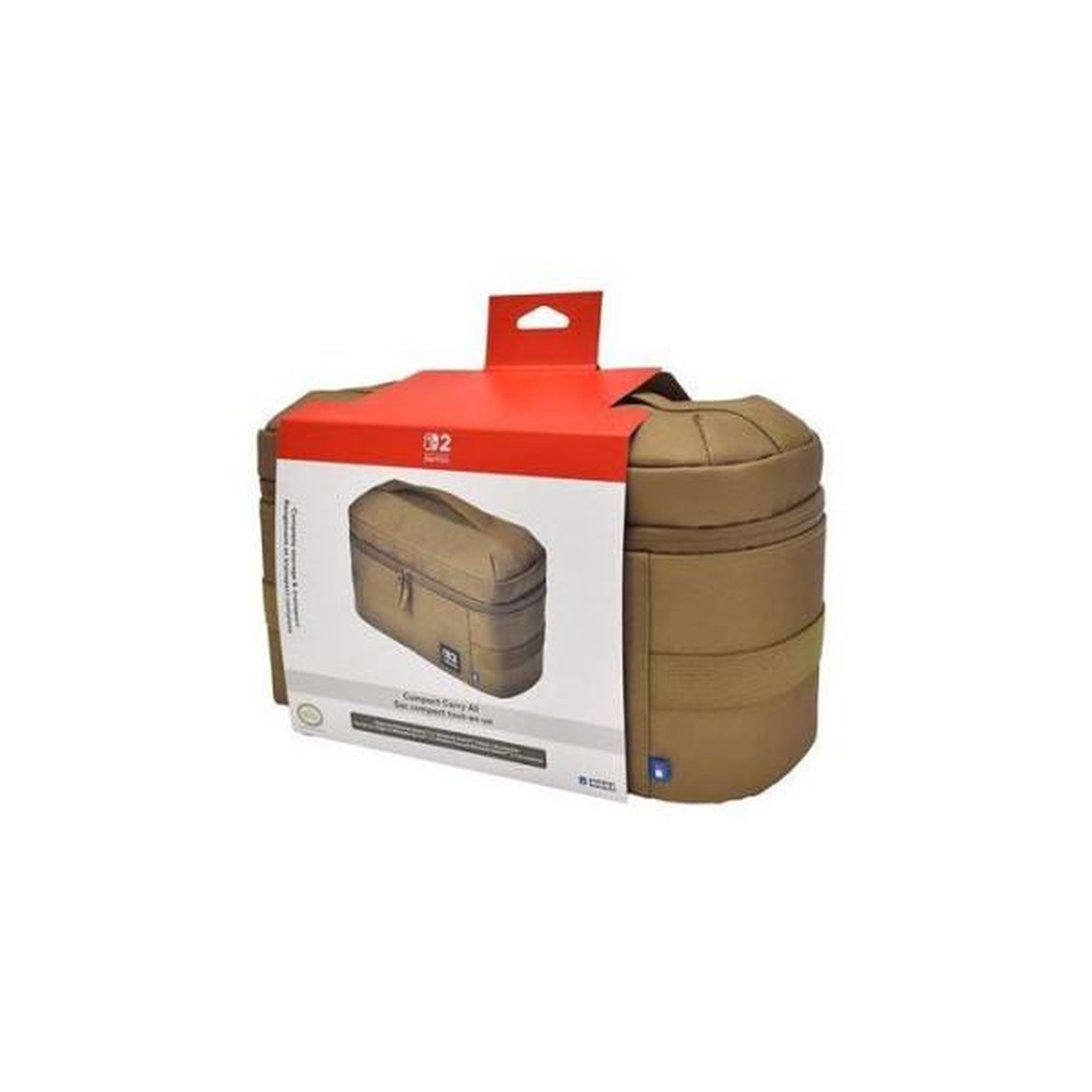 Voir la diapositive 4 : HORI Sac compact - nintendo switch 2 - hori - transport et rangement console, dock et accessoires - sable