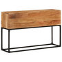 Voir la diapositive 1 : VIDAXL Table console 120x30x75 cm Bois d'acacia massif
