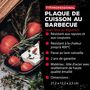 Voir la diapositive 3 : FM PROFESSIONAL Lot de 3 plats de cuisson en acier émaillé 40 x 34 cm, 21 x 12 cm, 28 x 33 cm FM Professional Barbecue