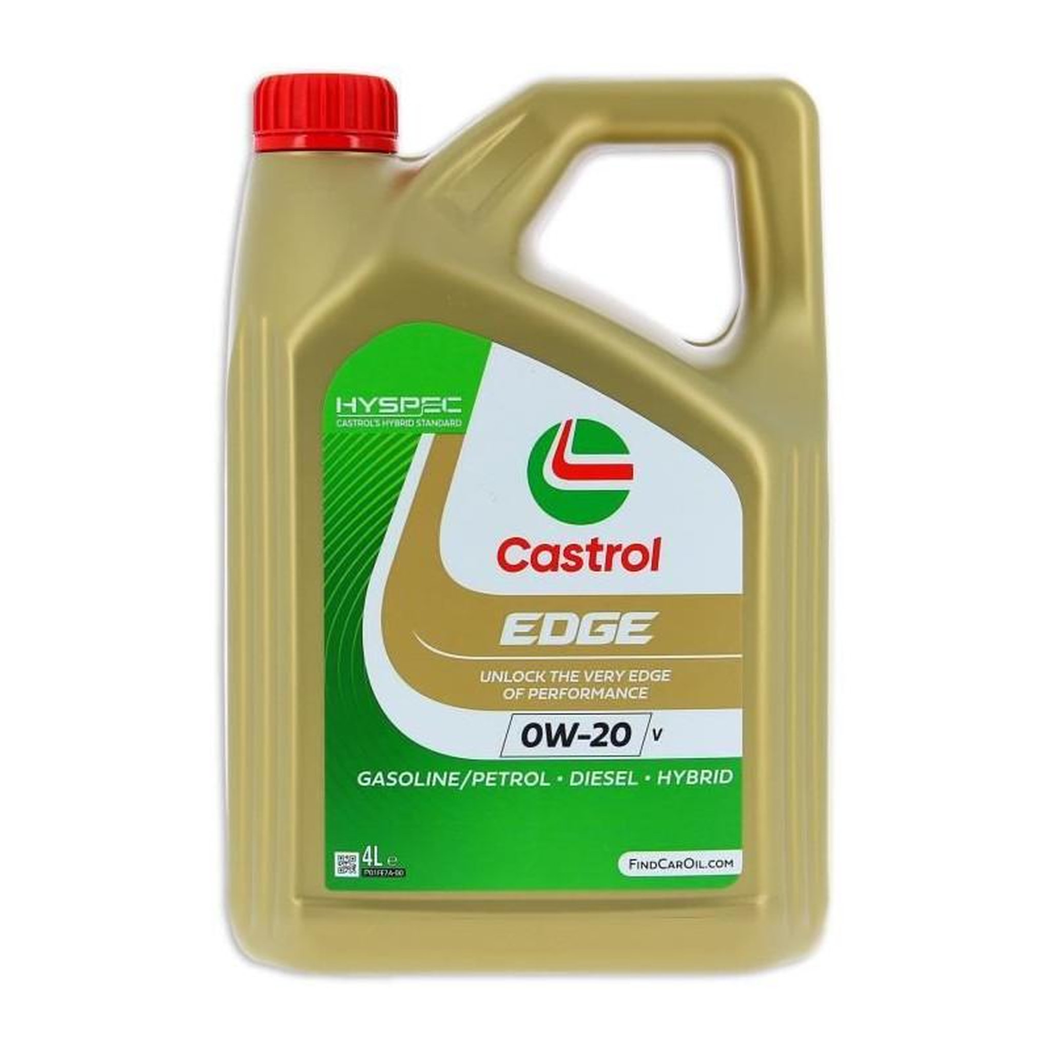CASTROL Huile moteur - CASTROL - EDGE 0W-20 V - 4L