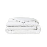 Today Parrure de lit TODAY Prestige - 220 x 240 cm - 2 personnes - 100% Percale Finition dentelle - Craie