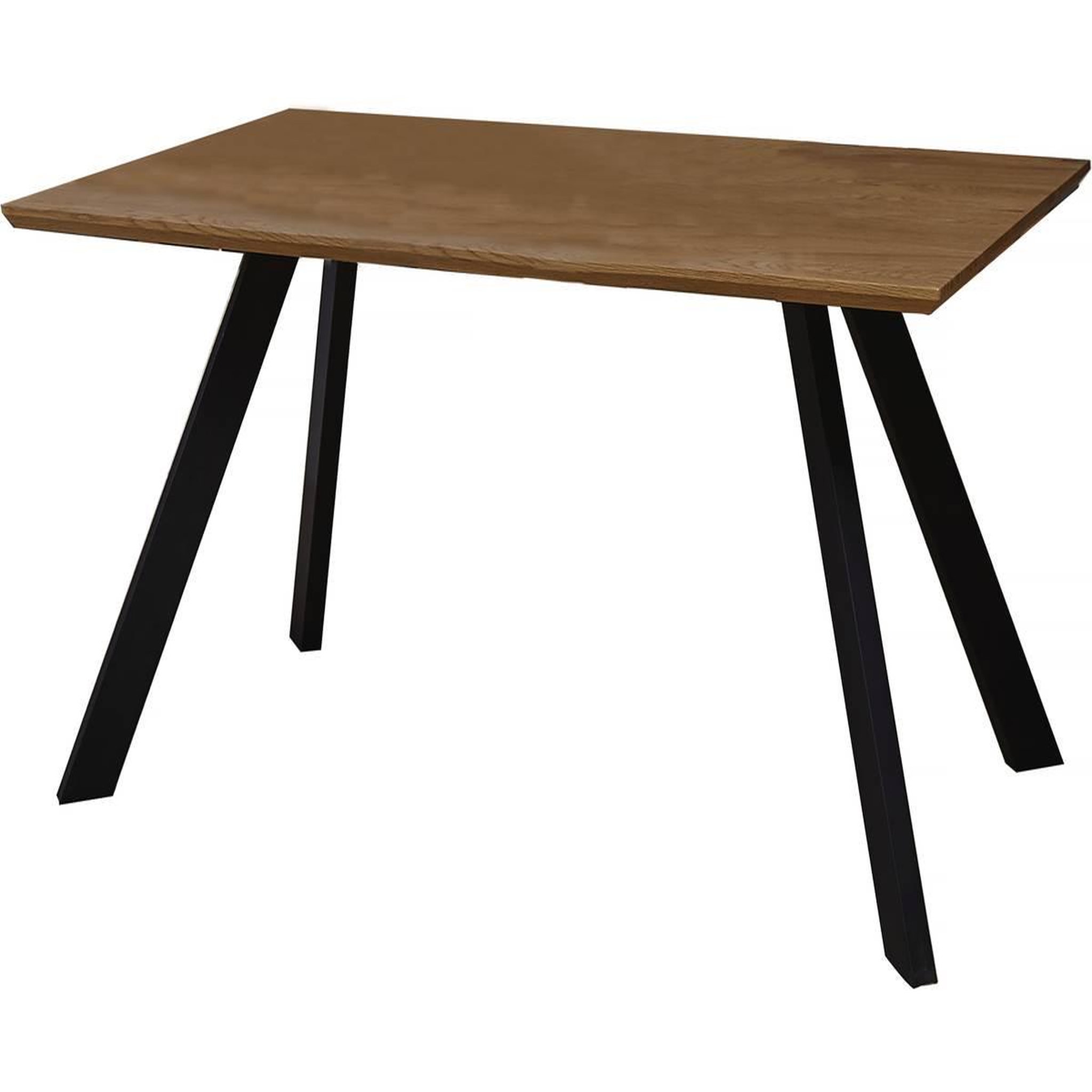 Habitat et Jardin Table repas  manhattan  chêne / noir - 160 x 90 x 75,5 cm