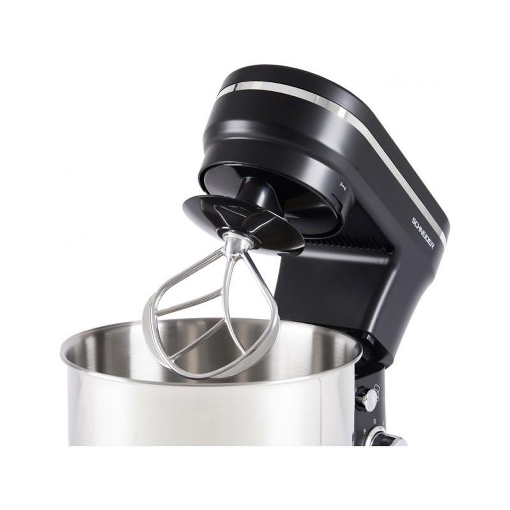 Voir la diapositive 6 : SCHNEIDER Robot Pâtissier Noir 5l Scfp2512b Schneider