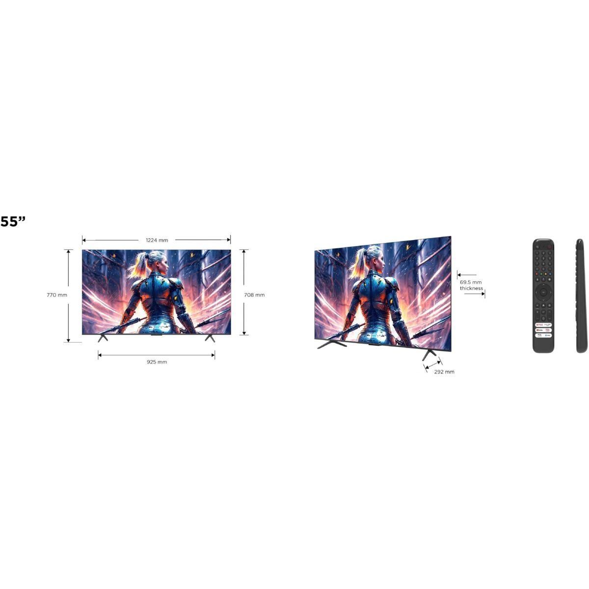 TCL TV QLED 55C75B 2024