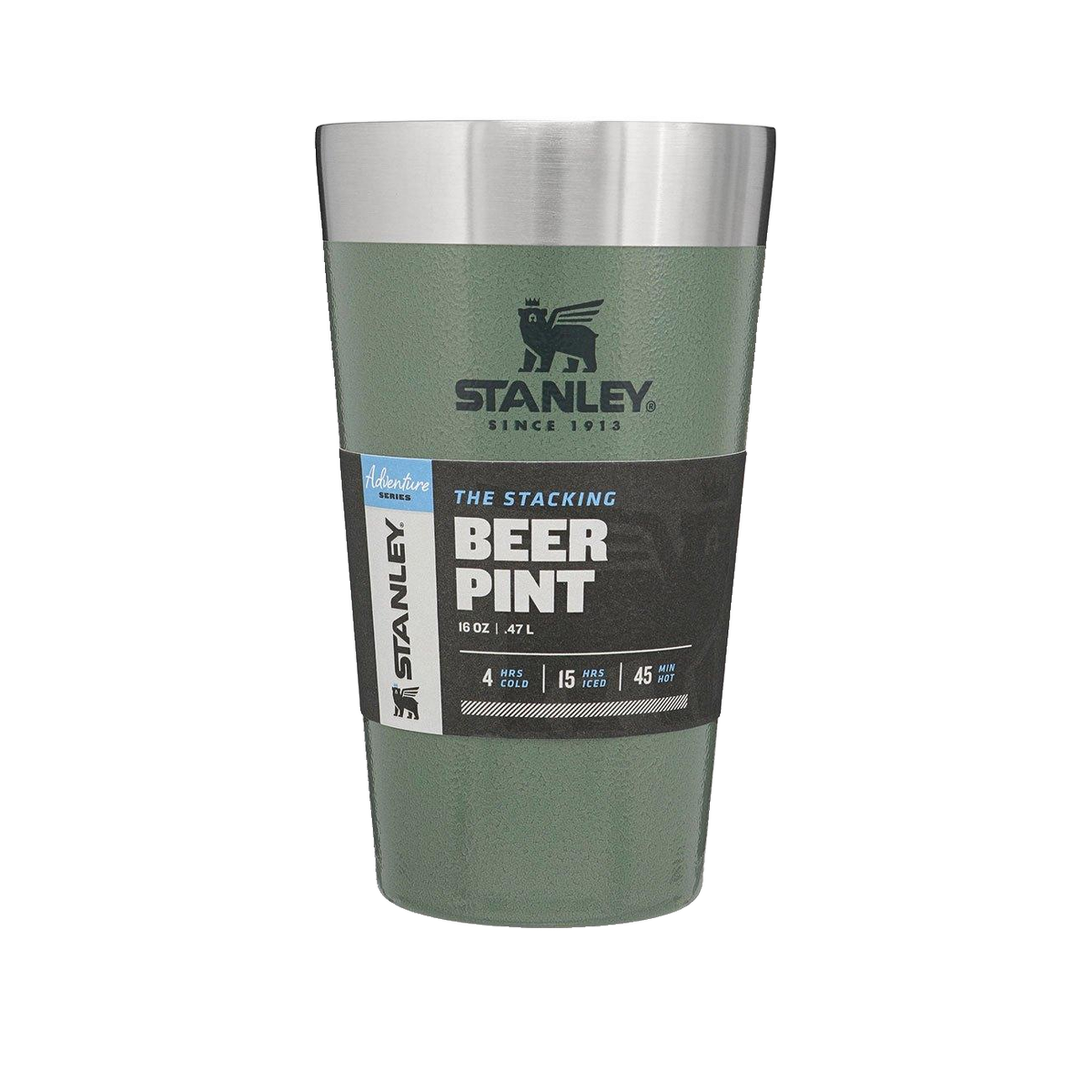Stanley Verre à bière Stanley adventure pint 0.47l couleur verte