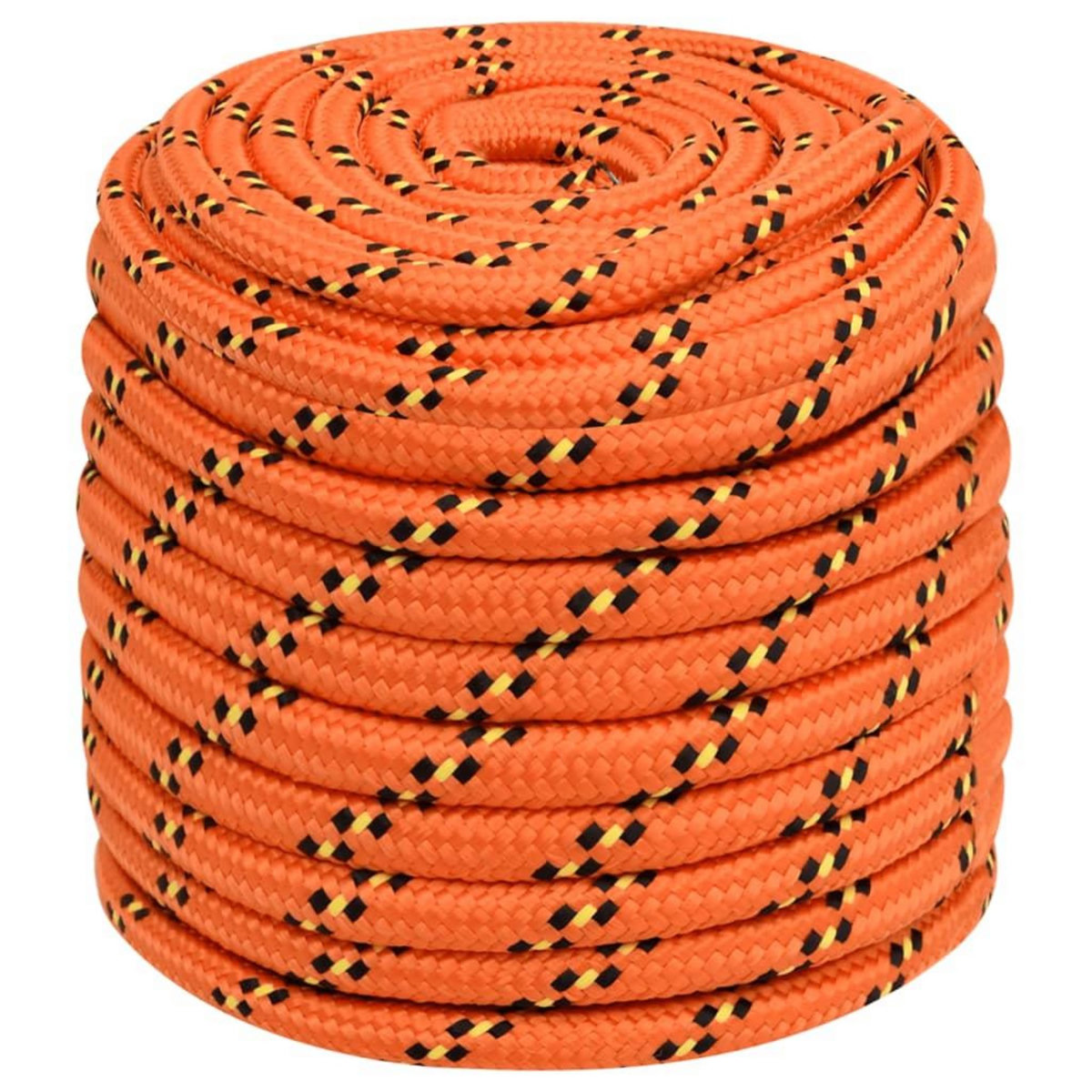 VIDAXL Corde de bateau Orange 18 mm 50 m Polypropylene