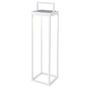 Voir la diapositive 1 : Lumisky Lanterne solaire chic HYDRA Blanc Aluminium H50cm