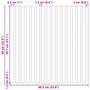 Voir la diapositive 6 : VIDAXL Panneaux muraux acoustiques 8pcs lattes 60,5x60cm placage chene