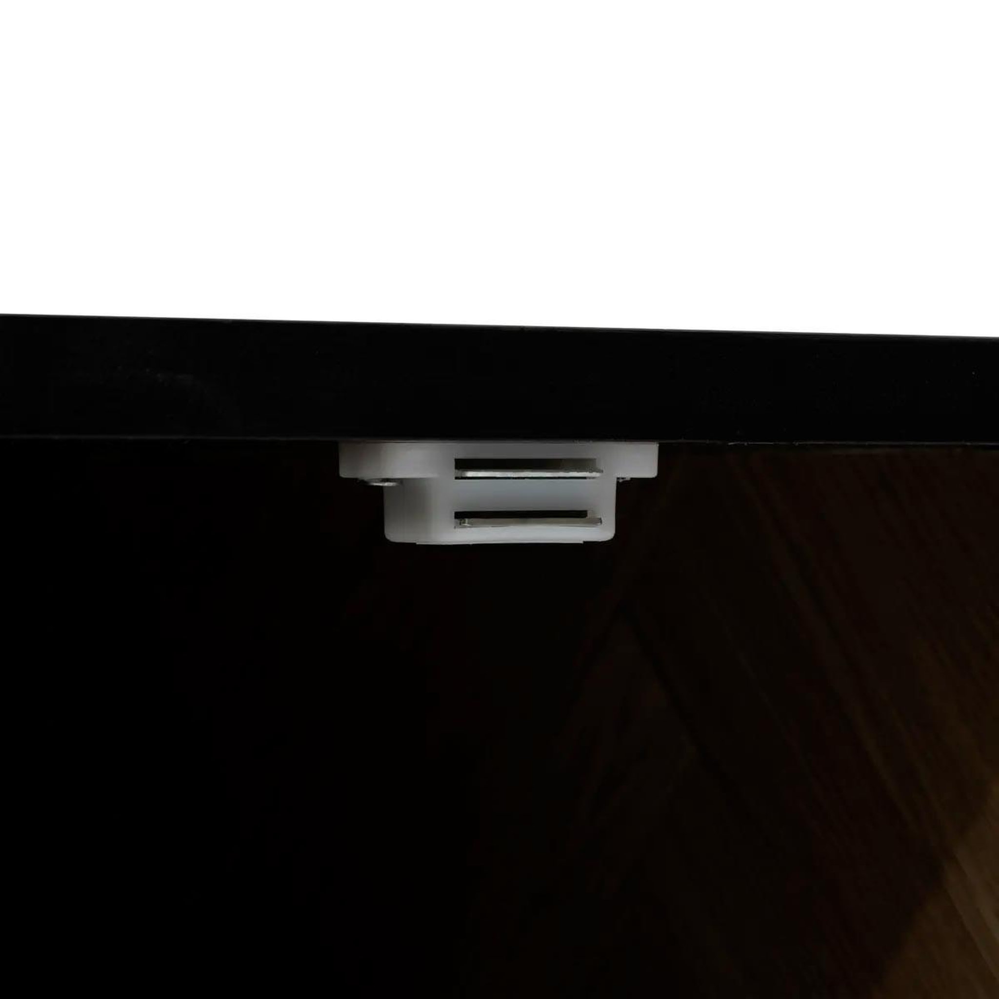 Voir la diapositive 6 : FIVE Meuble tv 2 portes & 1 tiroir  chevrons  120cm naturel & noir