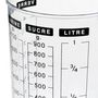 Voir la diapositive 2 : FIVE Verre Doseur  Double  18cm Transparent