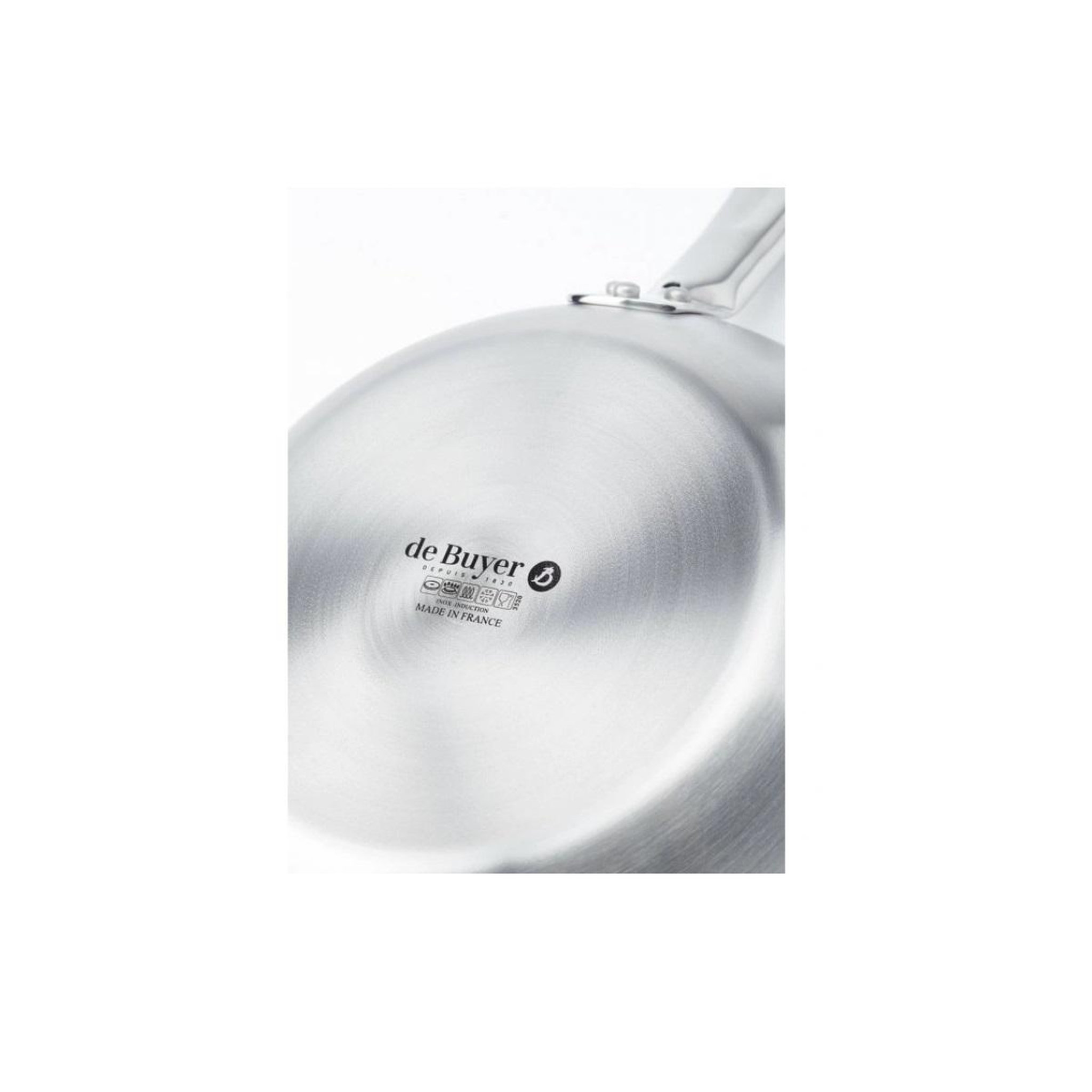 Voir la diapositive 4 : De buyer Poêle inox 24cm - 3604.24