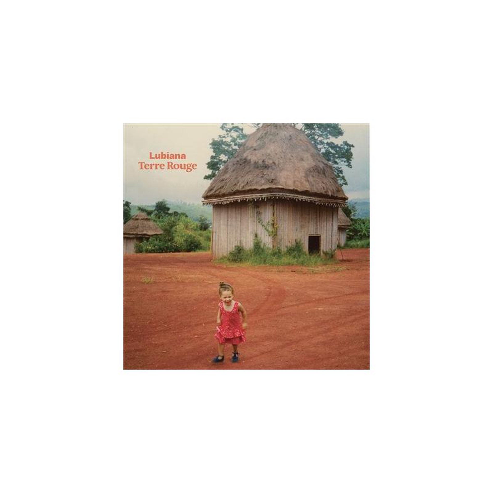 Vinyle album cover terre rouge lubiana terre rouge, scène rurale rouge-brun