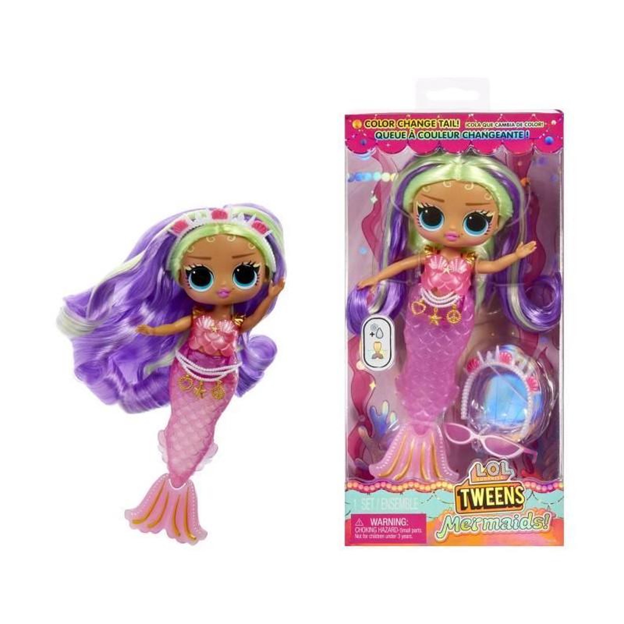 Voir la diapositive 3 : L.O.L. SURPRISE! L.O.L. Surprise Tweens MERMAID Doll - Cleo Cove