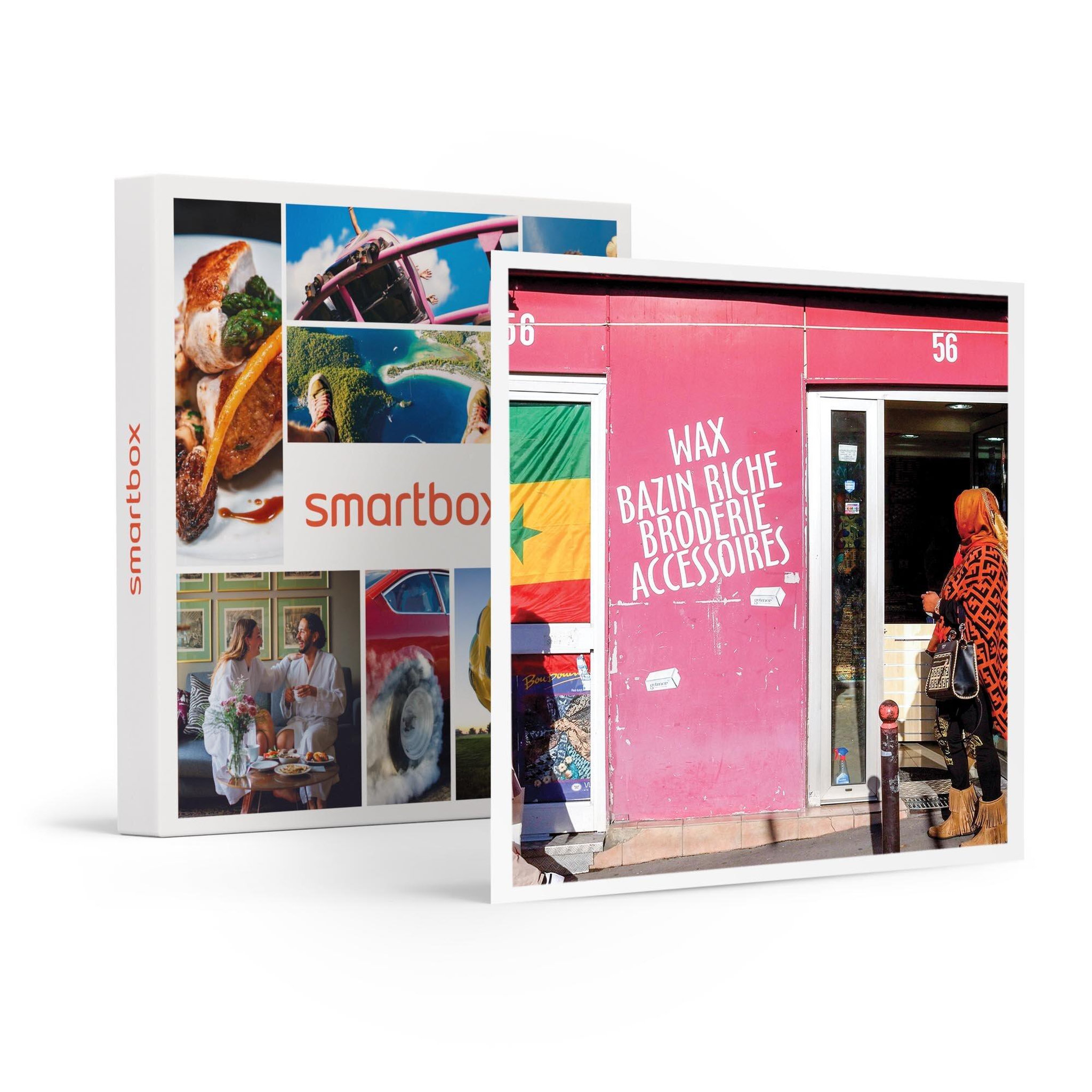 Voir la diapositive 1 : Smartbox Visite de la Goutte d'Or, quartier inclusif et concentré d'Afrique à Paris - Coffret Cadeau Sport & Aventure