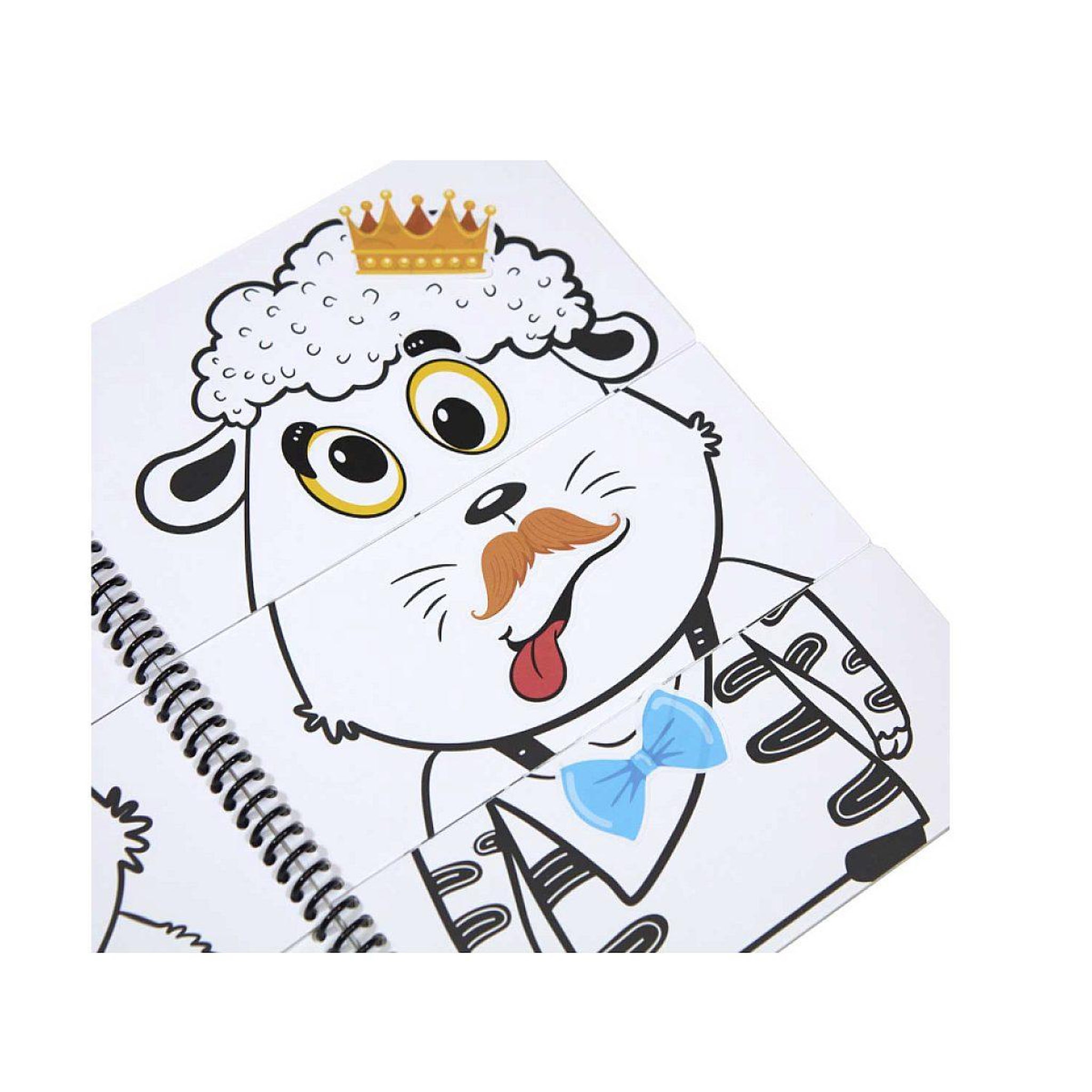 Voir la diapositive 2 : Crayola Cahier de coloriage - today i feel - mini flip