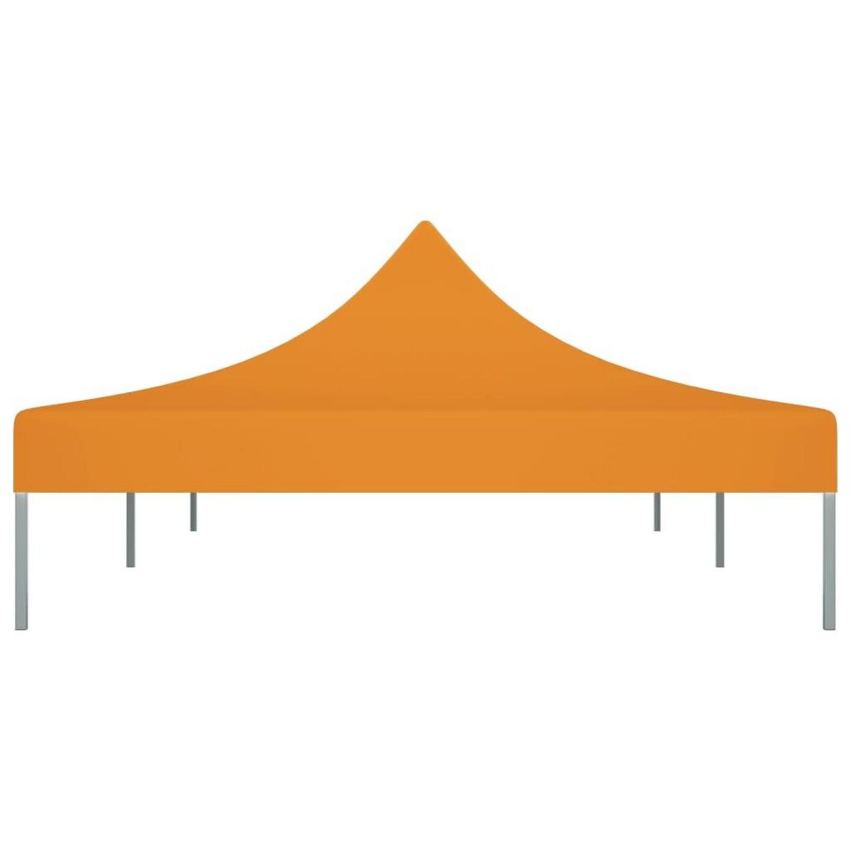 VIDAXL Toit de tente de reception 6x3 m Orange 270 g/m^2