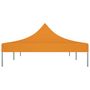 Voir la diapositive 4 : VIDAXL Toit de tente de reception 6x3 m Orange 270 g/m^2