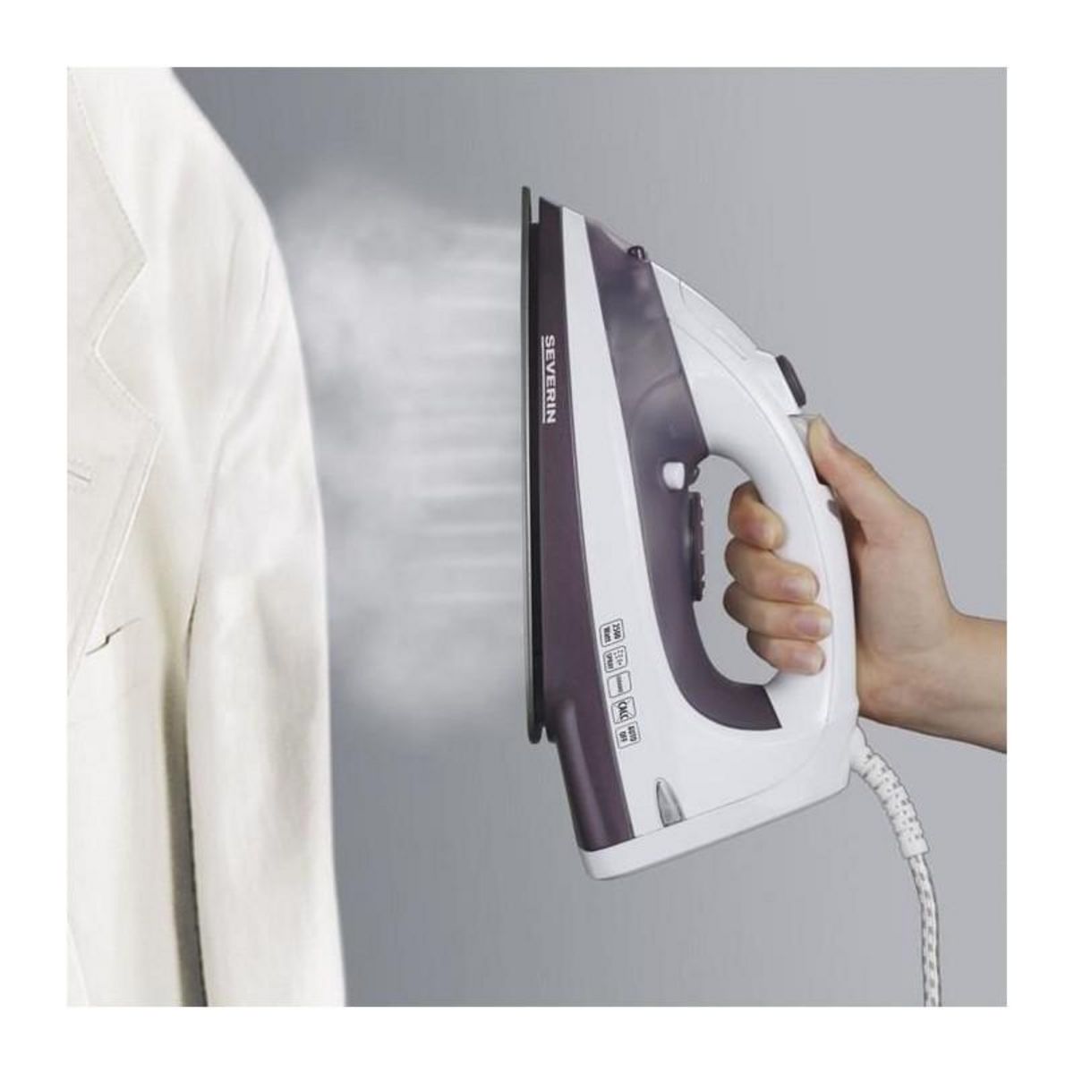 SEVERIN Fer à repasser vapeur 2500w 30g/mn - ba3210