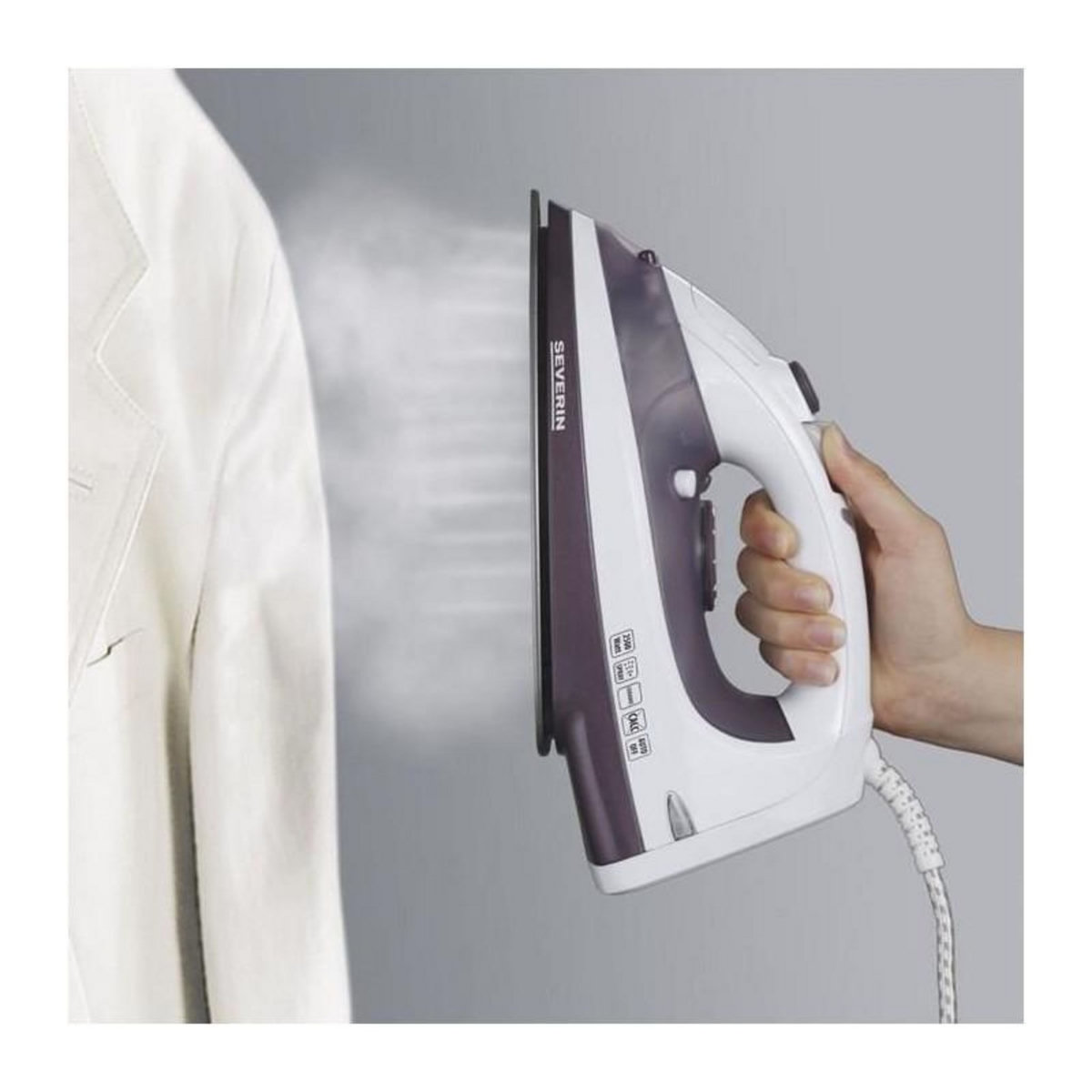 SEVERIN Fer à repasser vapeur 2500w 30g/mn - ba3210