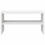 Voir la diapositive 4 : VIDAXL Etagere a chaussures empilable blanc 60x30x30,5 cm