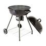 Voir la diapositive 3 : GARDENSTAR Barbecue charbon de bois en acier émaillé KETTLE