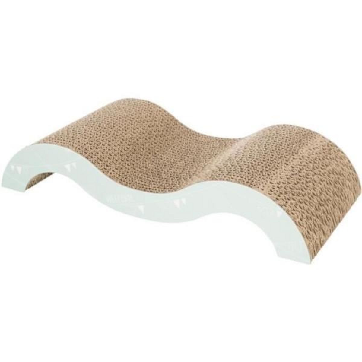 Trixie Junior griffoir vague - TRIXIE - 38 x 7 x 18 cm - Mauve / Menthe