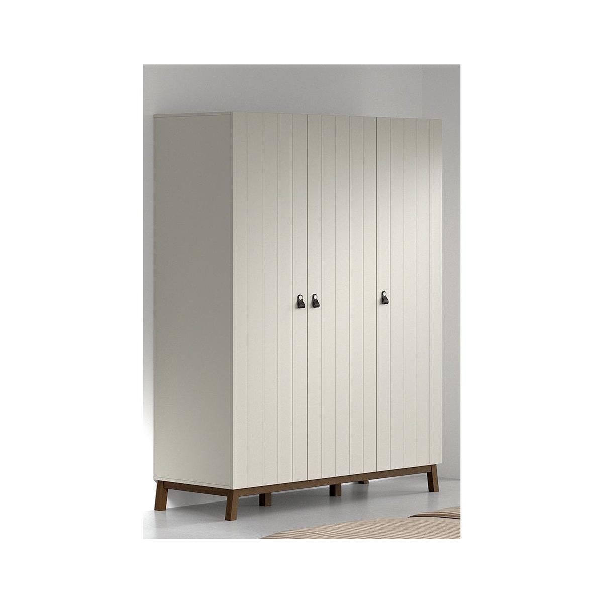 Vipack Armoire sezane 3 portes clay/noix