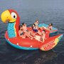 BESTWAY Bouée gonflable géante baignade - party island - forme perroquet
