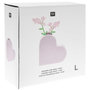 Voir la diapositive 4 : RICO DESIGN Vase en céramique coeur rose 16 cm