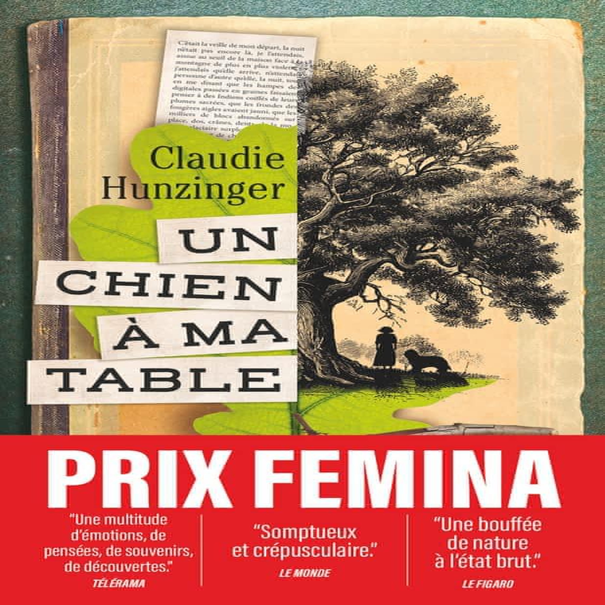 UN CHIEN A MA TABLE, Hunzinger Claudie