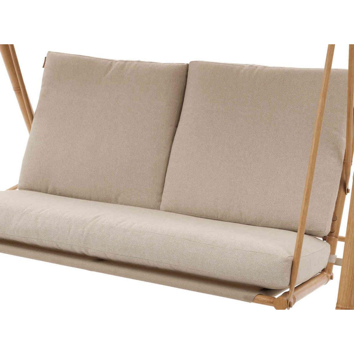 HESPERIDE Balancelle 2 places effet bambou Baroe - Hespéride