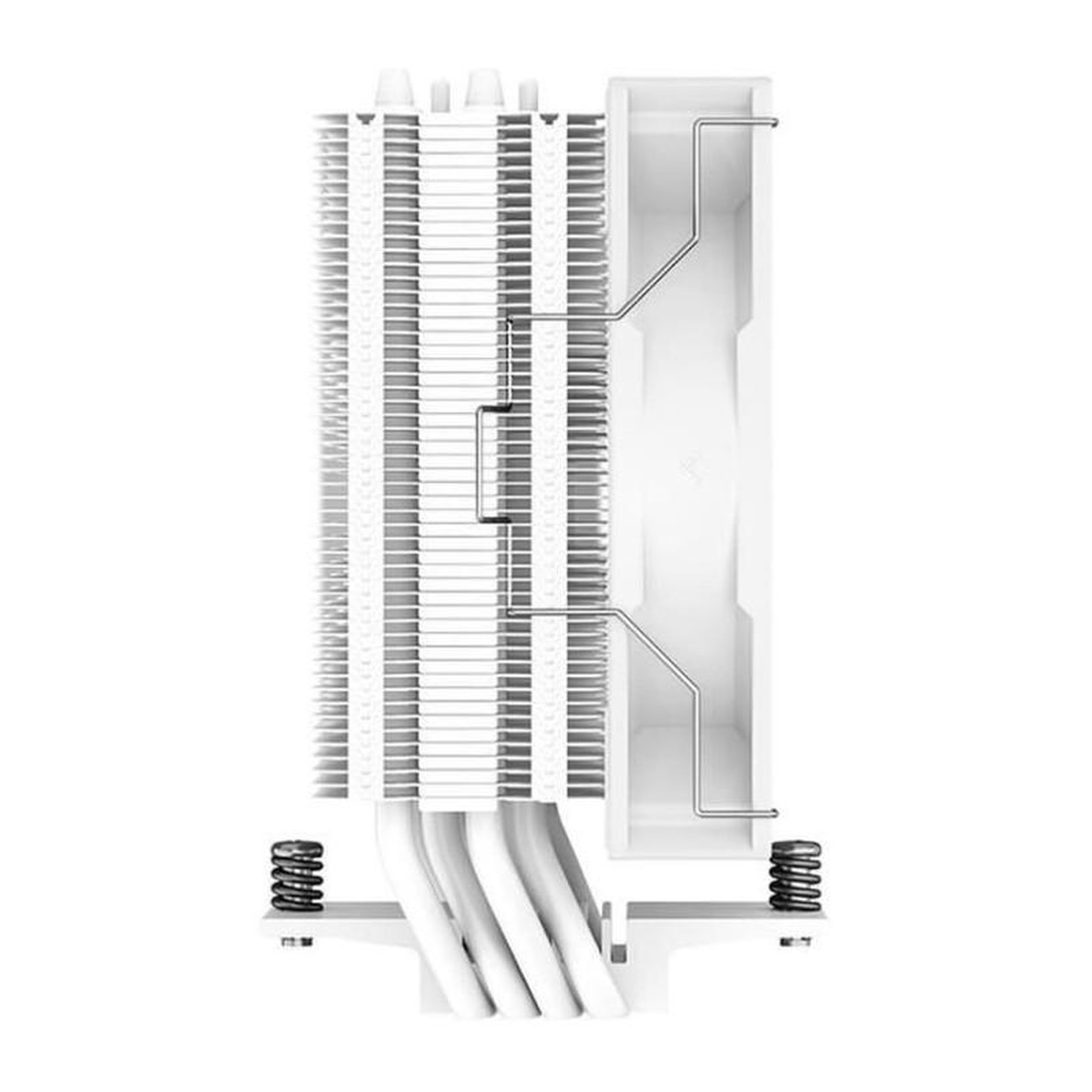 Voir la diapositive 5 : Deepcool DEEPCOOL Gammaxx AG400 ARGB (Blanc) - Ventirad CPU A-RGB - 1x120mm