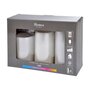 Voir la diapositive 2 : Paris Prix Lot de 3 Bougies Variation de Couleur  LED  15cm Blanc