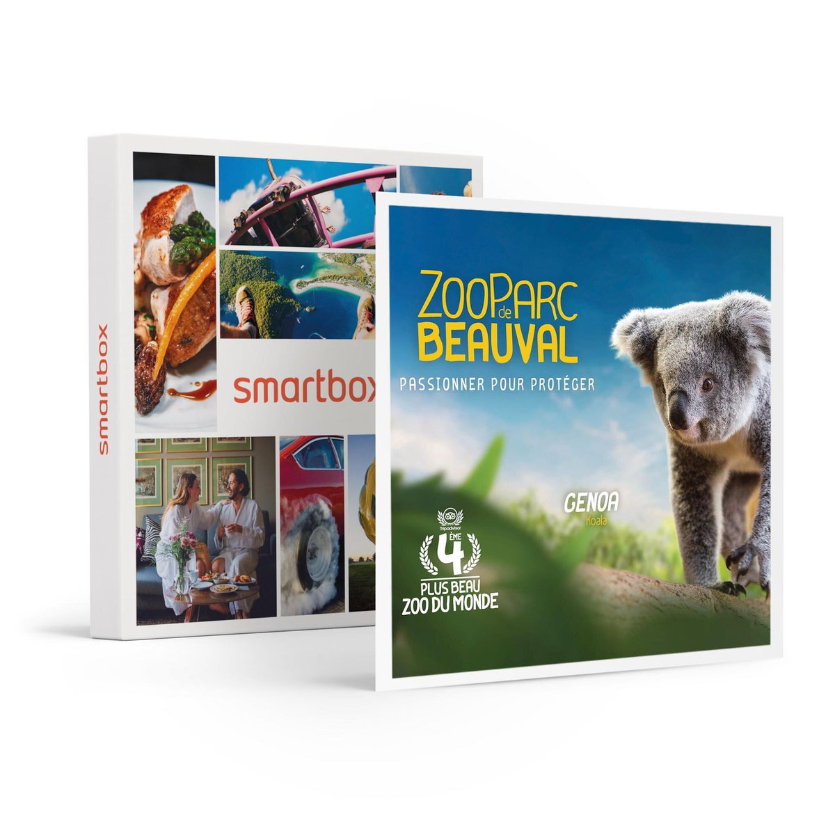 Smartbox Billet pour le ZooParc de Beauval 2026 : 1 entrée adulte pour 1 journée - Coffret Cadeau Multi-thèmes