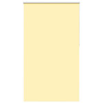 VIDAXL Store enrouleur occultant jaune largeur du tissu 136,6 cm