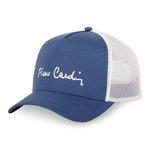PIERRE CARDIN Casquette Trucker avec filet Net. Coloris disponibles : Bleu