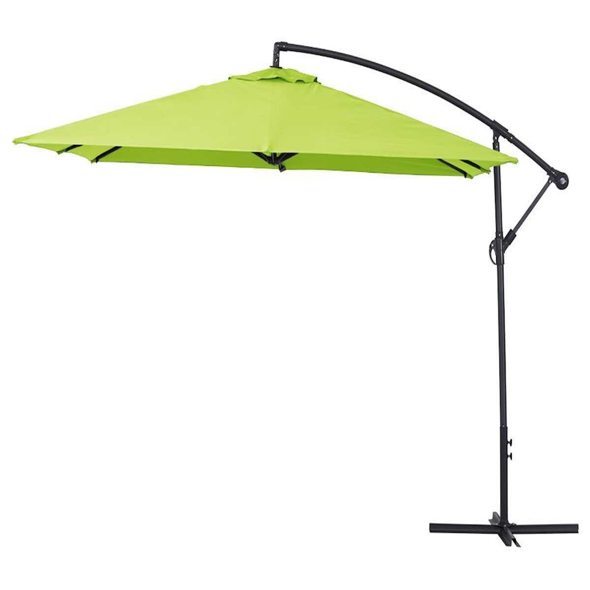 Habitat et Jardin Parasol jardin déporté  Alu  Ilios 3  - Carré - 3 x3 m - Vert
