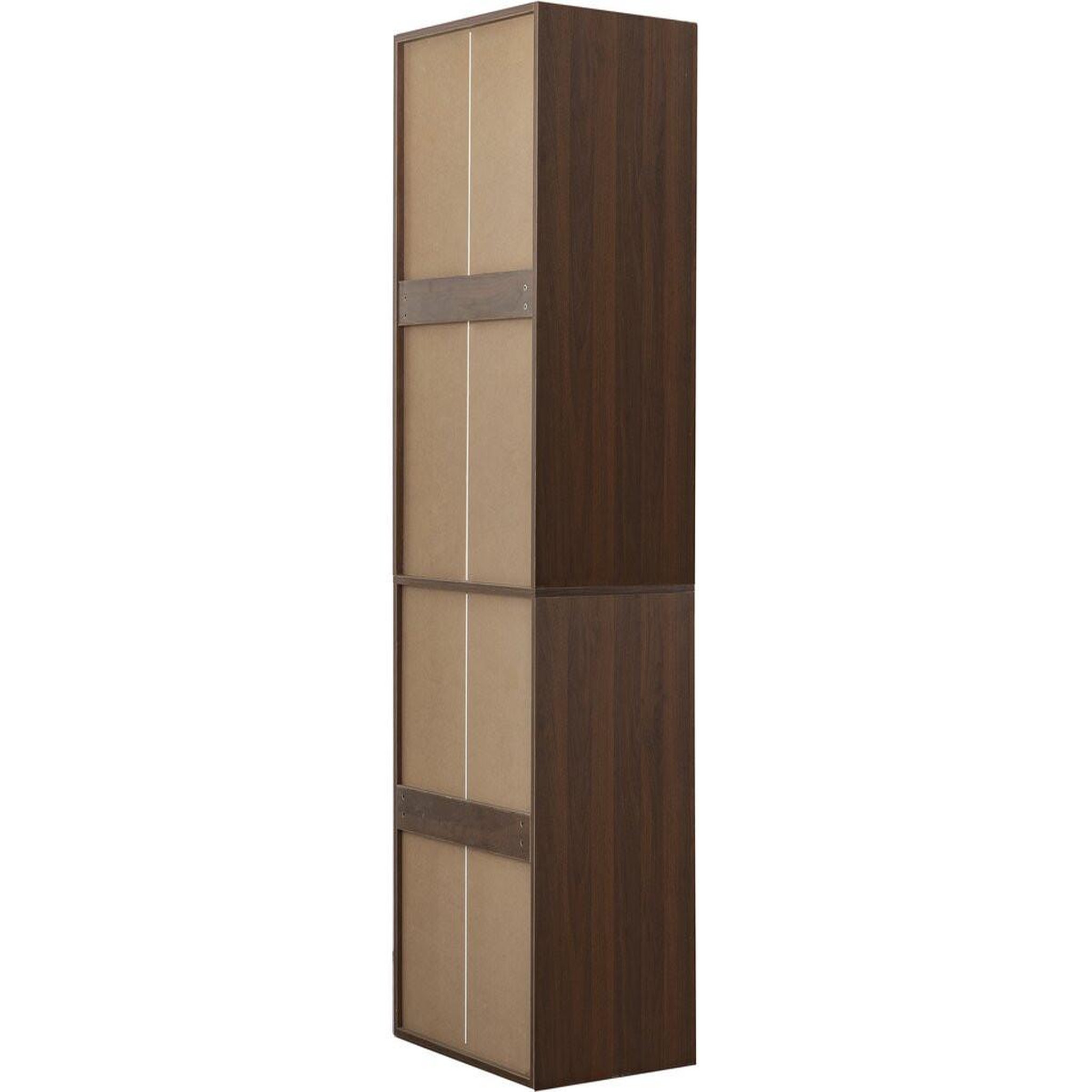 Voir la diapositive 4 : Habitat et Jardin Armoire avec penderie  opéra  - 60 x 45 x 180 cm - marron