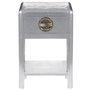 Voir la diapositive 4 : VIDAXL Table de coin avec 1 tiroir vintage Style d'aviation