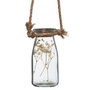 Voir la diapositive 2 : ATMOSPHERA Suspension Murale  4 Fleurs Séchées  53cm Naturel