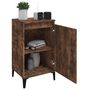 Voir la diapositive 4 : VIDAXL Tables de chevet 2 pcs chene fume 40x35x70 cm bois d'ingenierie